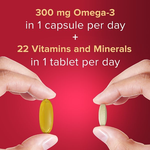 Seven Seas Omega 3 & Multivitamins Man 50+ Duo