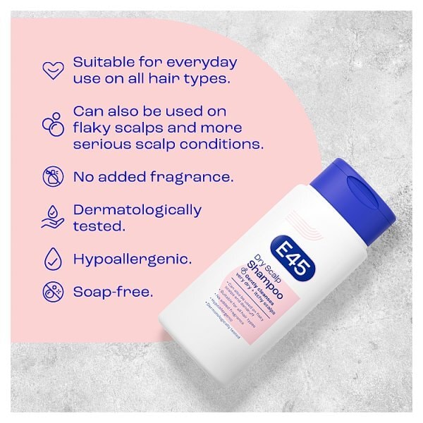 E45 Dry Itchy Scalp Shampoo 200ml