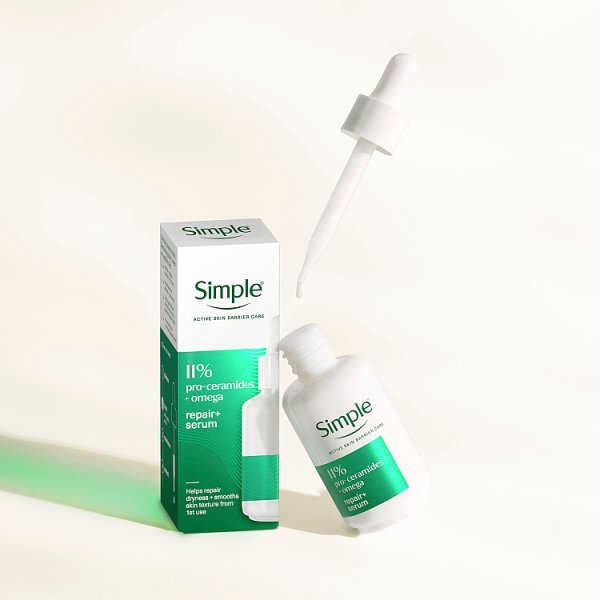 Simple Repair+ 11% Pro-Ceramide + Omega Serum 30 ml