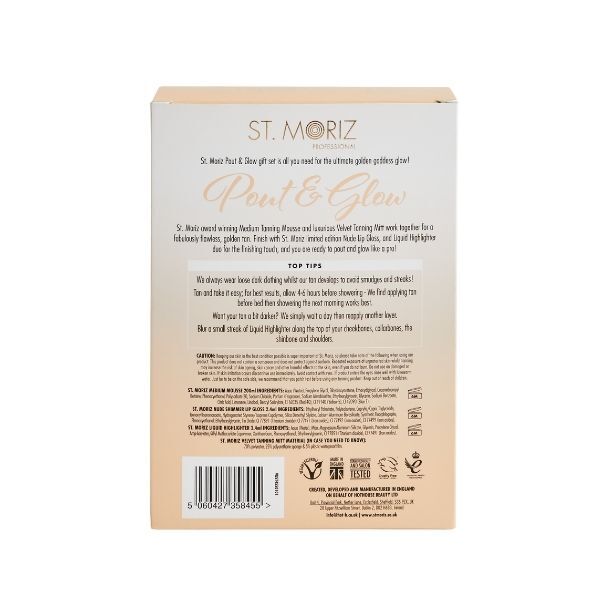St Moriz Pout N Glow Gift Set