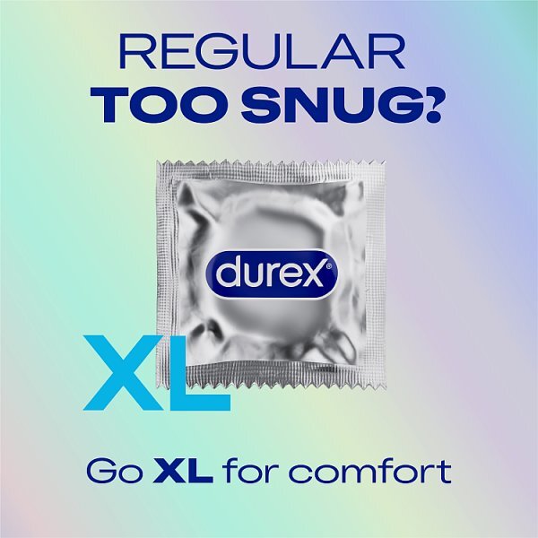 Durex Nude Wide Fit Condoms 10Pk