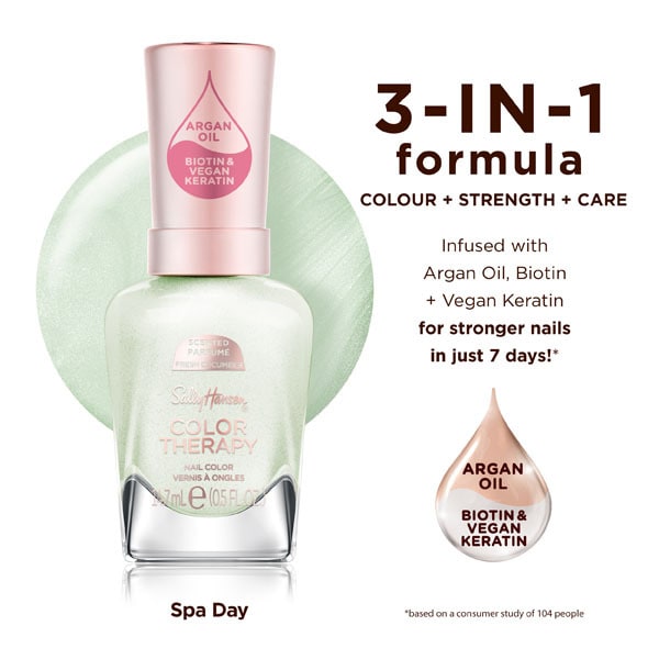 Sally Hansen Colour Therapy Scented Nail Polish Spa Day