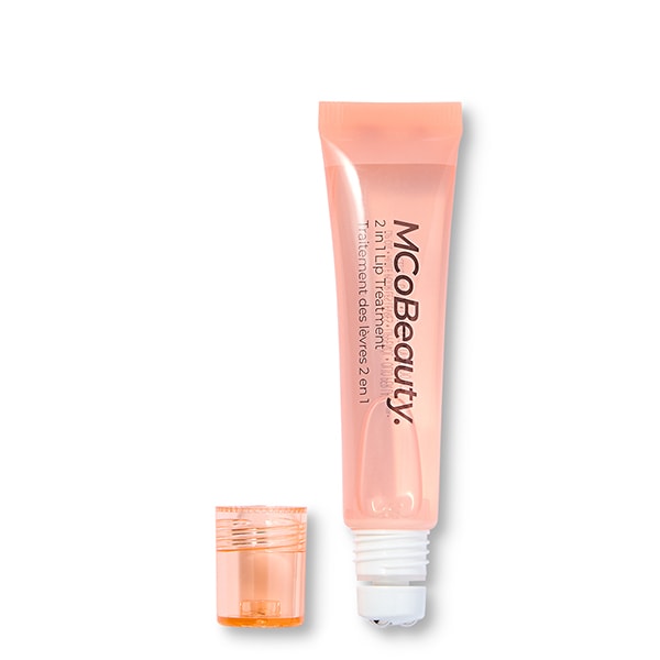 MCoBeauty 2-In-1 Glow & Treat Lip Oil - Peach