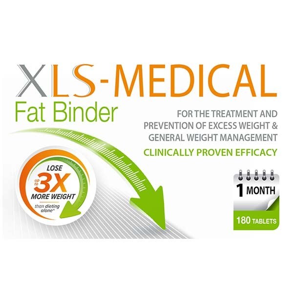 XLS-Medical Fat Binder 1 Month Pack 180 Tablets