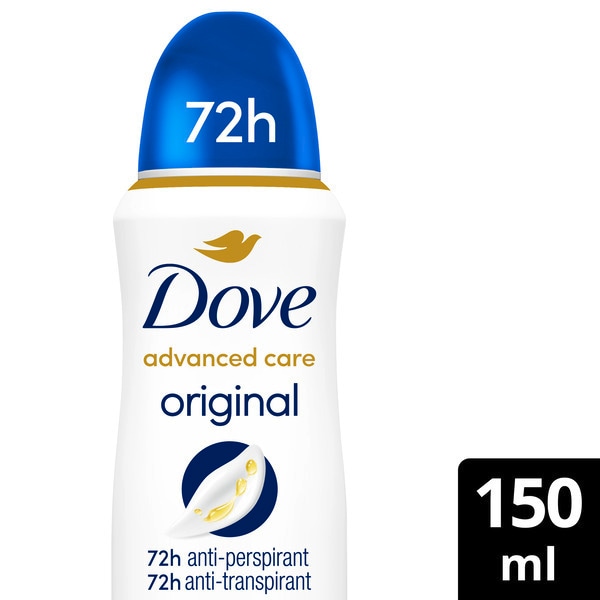 Dove Advanced Care Original Anti-Perspirant Aerosol 150 ml