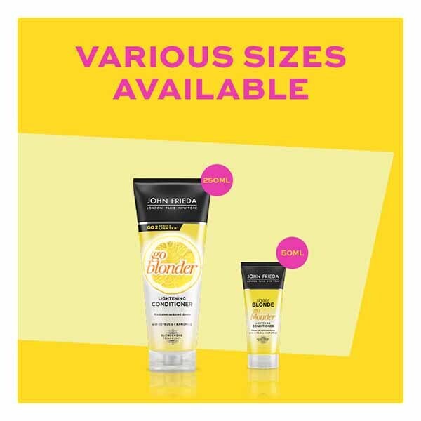 DNR John Frieda Sheer Blonde Go Blonder Conditioner 50ml