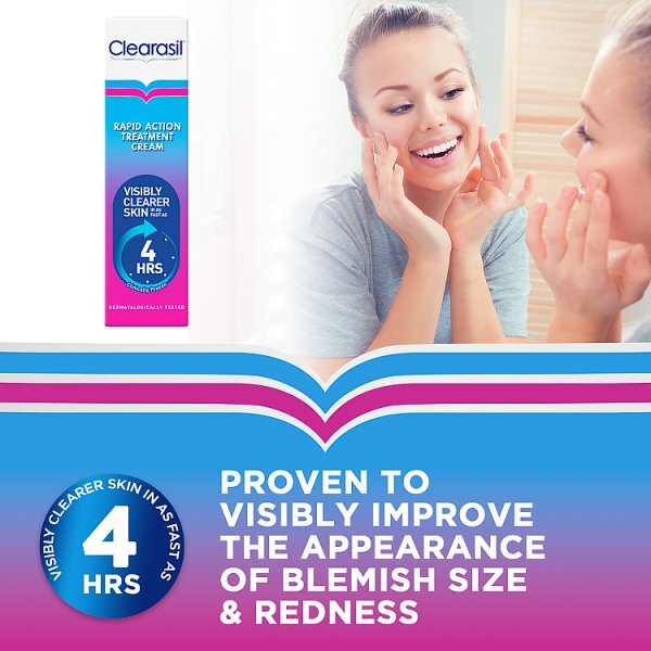 Clearasil Rapid Action Spot Treatment Face Cream 25ml