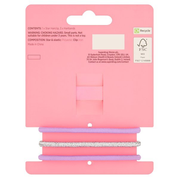 Superdrug Fantasy Star Hair Accessory Set