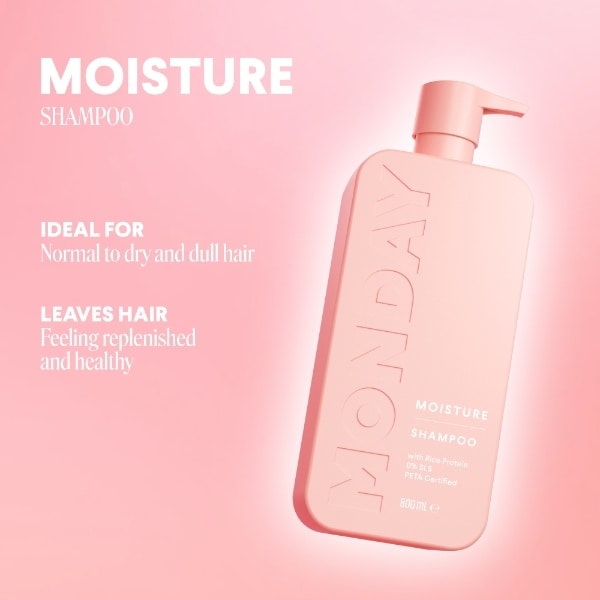 Monday Haircare Shampoo 800Ml Moisture