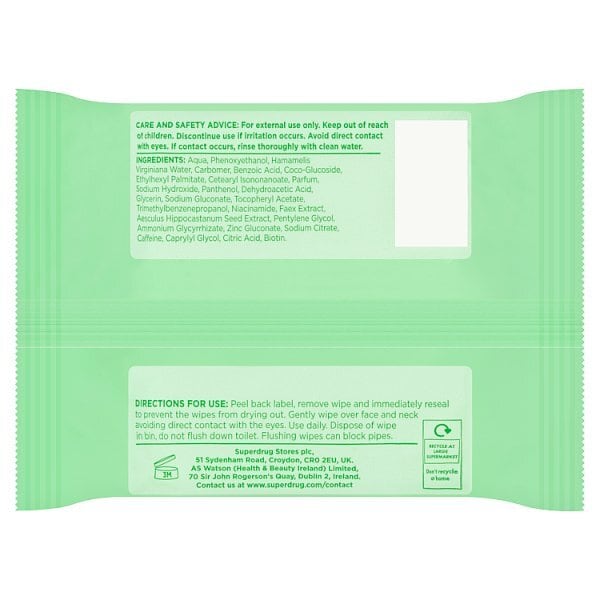 Superdrug Wipes Combination Skin Twin Pack