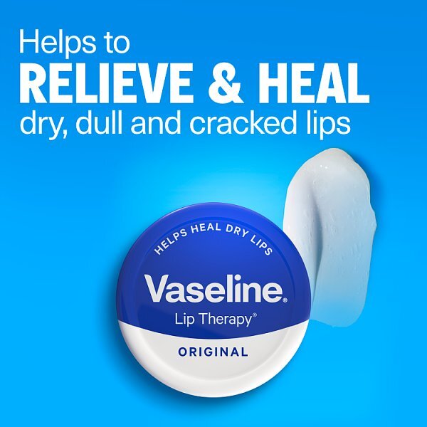 Vaseline Lip Therapy Original Lip Balm Tin 20 g