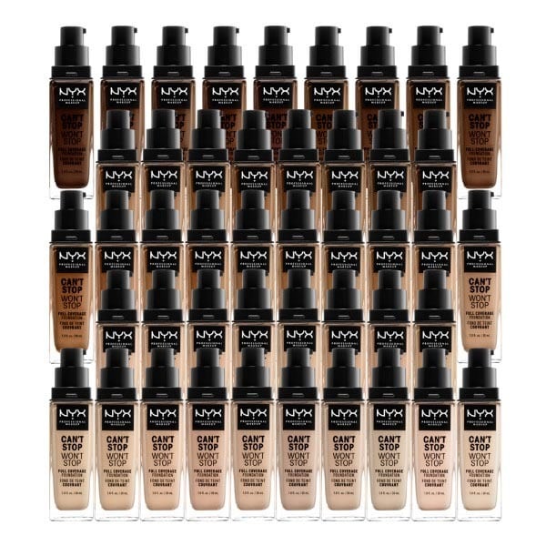 NYX Professional Makeup Cant Stop Foundation Camel