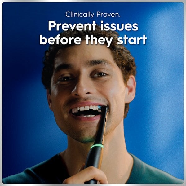 Oral-B iO6 Black Lava Electric Toothbrush + Travel Case