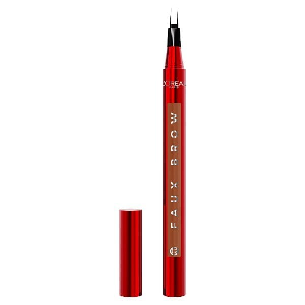 L'Oréal Paris Brown Tint Pen, Infallible Faux Brow, Up To 2-Day Brow Tint, Auburn, 1g