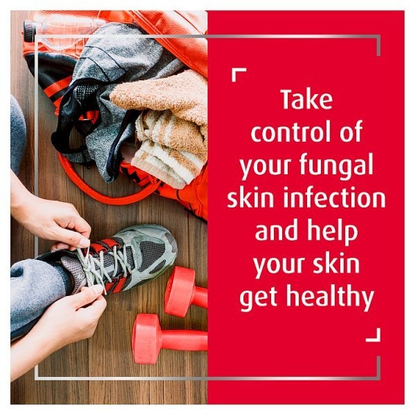 Canesten Hydrocortisone Athlete's Foot 1% w/w Cream 15g