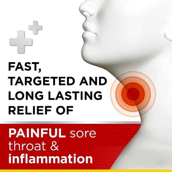 Strefen Honey & Lemon Sore Throat Anti Inflam Lozenges 16s