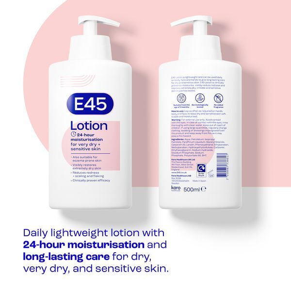 E45 Moisturising Body Lotion 500ml