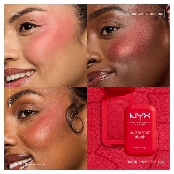 NYX Professional Makeup Buttermelt Blush Butta Than Coral