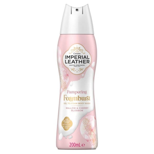 Imperial Leather Pampering Foamburst Shower Body Wash 200ml