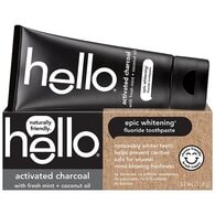 Hello Epic Whitening Activated Charcoal Fluoride Toothpaste