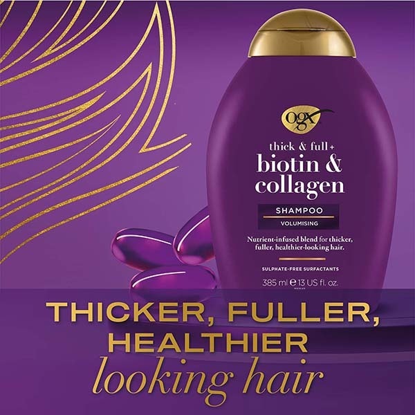 OGX Thick & Full+ Biotin & Collagen Shampoo 385ml