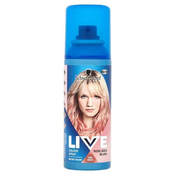 LIVE Colour Spray Rose Gold Blush 120ml