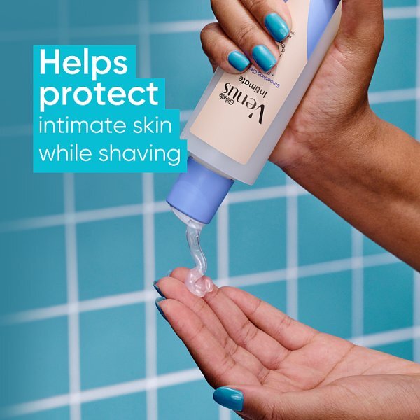 Venus For Pubic Hair, 2-In-1 Cleanser + Shaving Gel 190ml