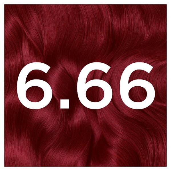 Garnier Olia 6.66 Vivid Garnet Red Permanent Hair Dye