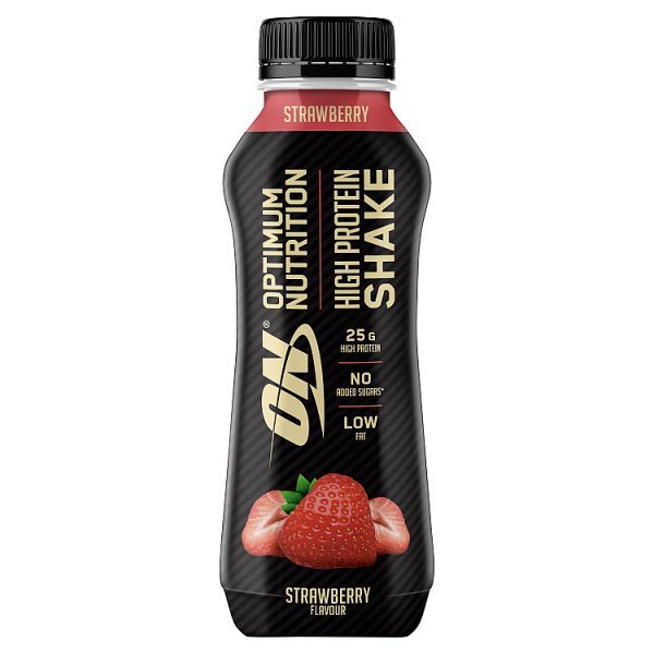 Optimum Nutrition Strawberry High Protein Shake 330ml