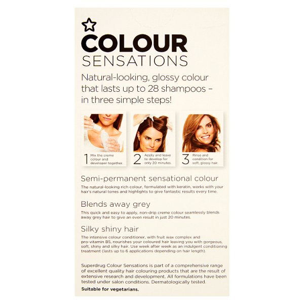 DNR Colour Sensations Semi Permanent Rich Honey Brown 7.73