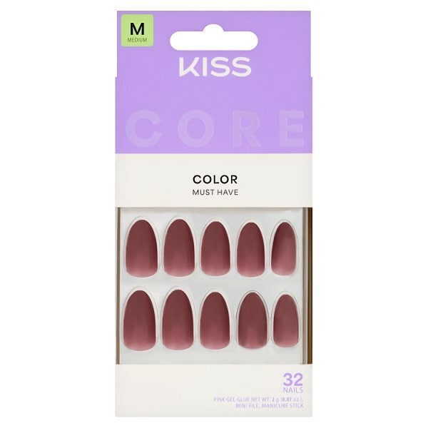 Kiss CORE Colour Nails - Pinot Noir