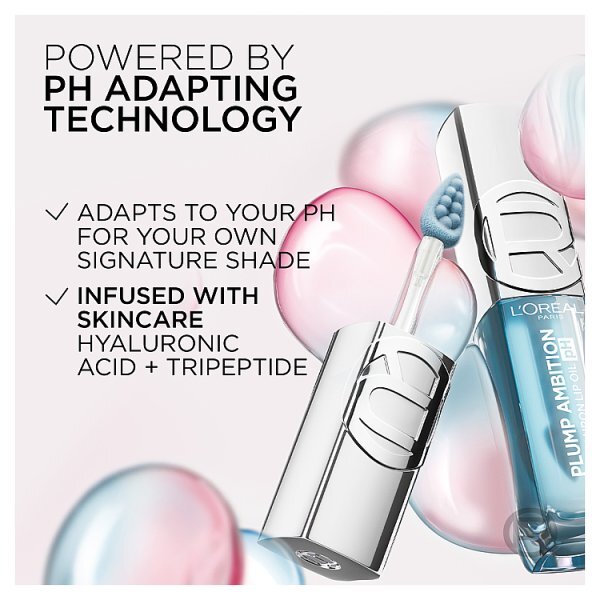 L'Oréal Paris Plump Ambition PH Hyaluron Lip Oil 113 Cristal Ice
