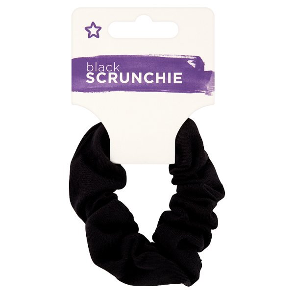 Superdrug Scrunchie Black