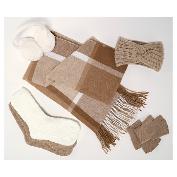S/D Scarf Pink Check