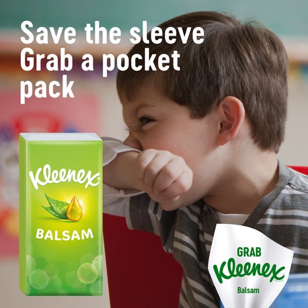 Kleenex Balsam Regular Tissues Twin Pack