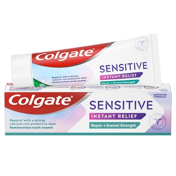 Colgate Sensitive Relief  Enamel Strength Toothpaste 75ml