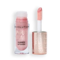 Revolution Pout Bomb Shimmer Gloss Shine Pink