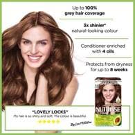 Garnier Nutrisse Permanent Hair Dye Golden Brown  5.3