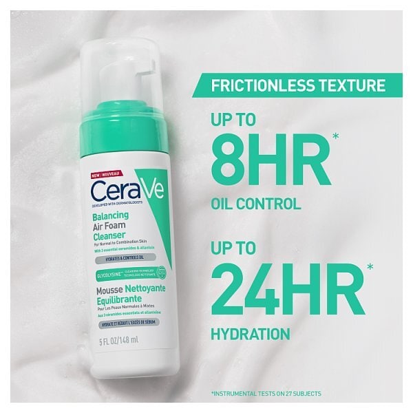 CeraVe Balancing Air Foam Foaming Facial Cleanser 148ml