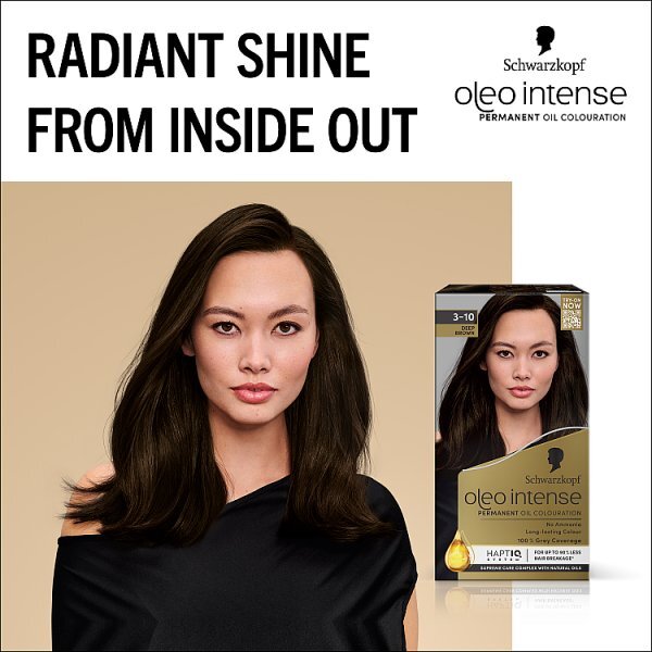 Schwarzkopf Oleo Intense 3-10 Deep Brown Hair Dye