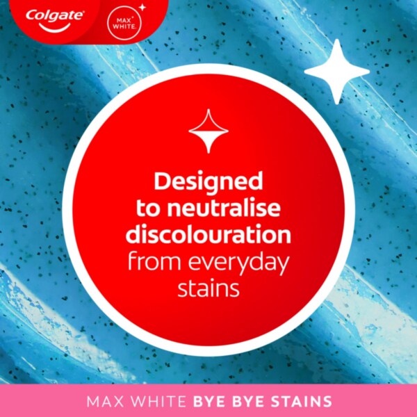 Colgate Max White Bye Bye Stains Whitening Toothpaste 75Ml