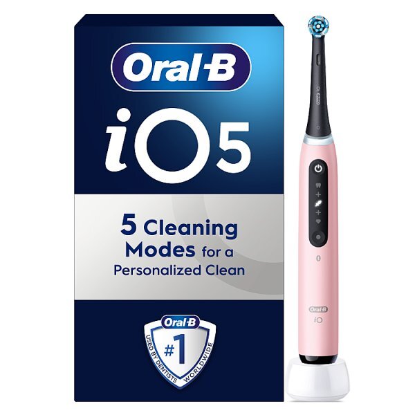 Oral-B iO5 Blush Pink Electric Toothbrush