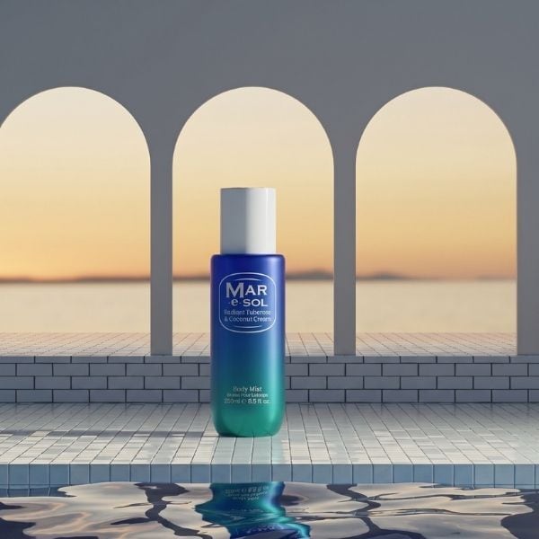 Mar E Sol Radiant Tuberose & Coconut Cream Body Mist 250Ml