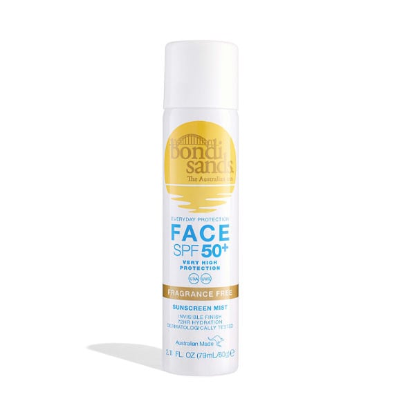 Bondi Sands Fragrence Free Face Mist Spf 50+ 60g