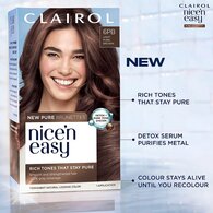 Clairol Nice'n Easy Pure Brunettes 3Pb Deepest Espresso Brown