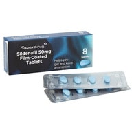 Superdrug Sildenafil 50mg Film-coated Tablet 8's