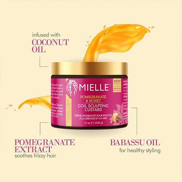 Mielle Organics Pomegranate & Honey Coil Sculpting Custard