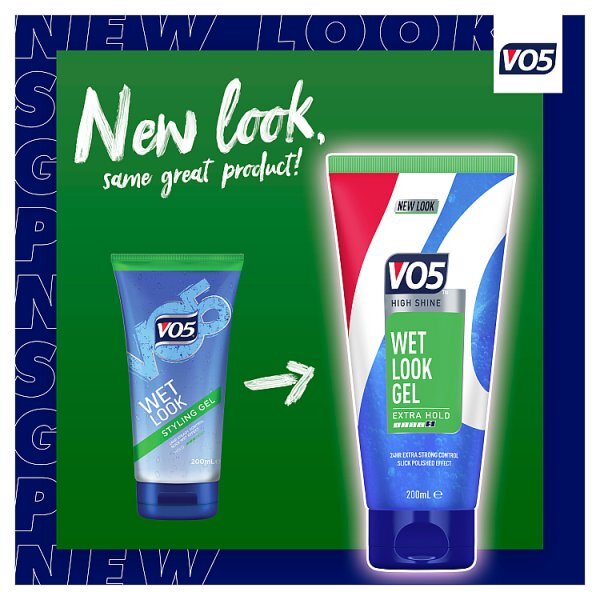 VO5 Wet Look Styling Gel 200ml