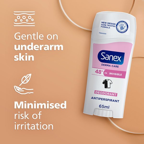 Sanex Derma Invisible Dry Stick 65Ml