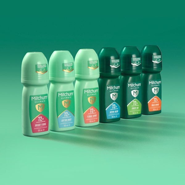 Mitchum Female Ultimate 72H Roll On Bright Floral 100Ml